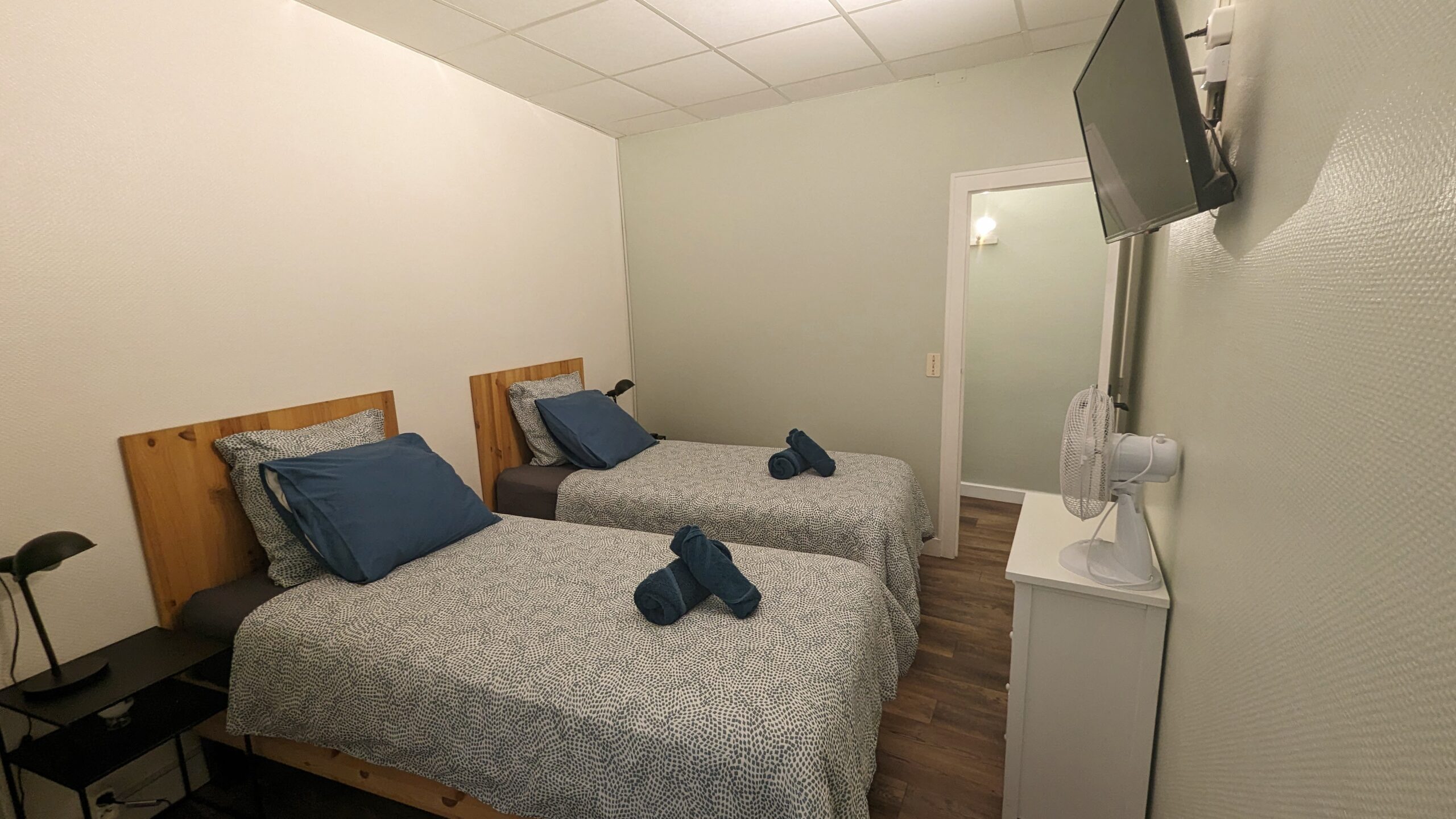 Chambre 2 : lits 90 ou lit 180